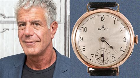 anthony bourdain's watch